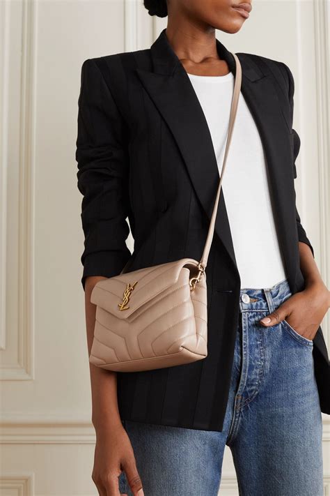 ysl college bag vs loulou|YSL toy loulou dark beige.